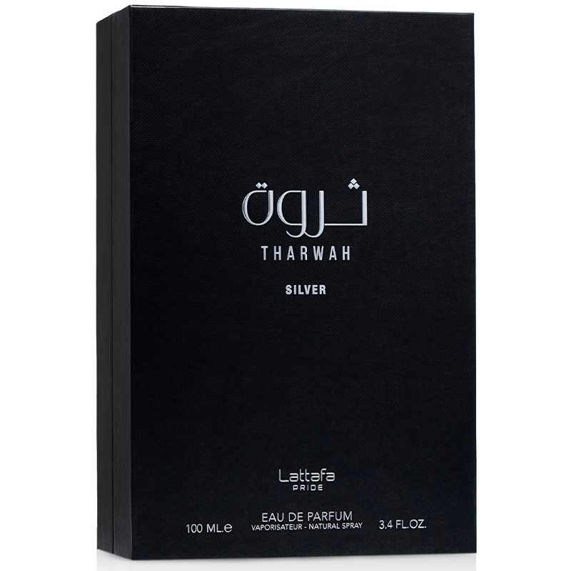 Lattafa Tharwah Silver EDP 100ml Unissex