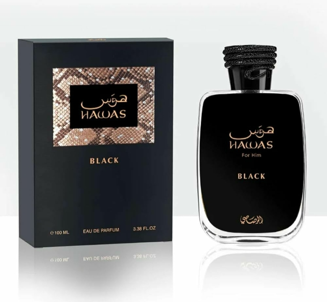 Rasasi Hawas Black EDP 100ml Masculino