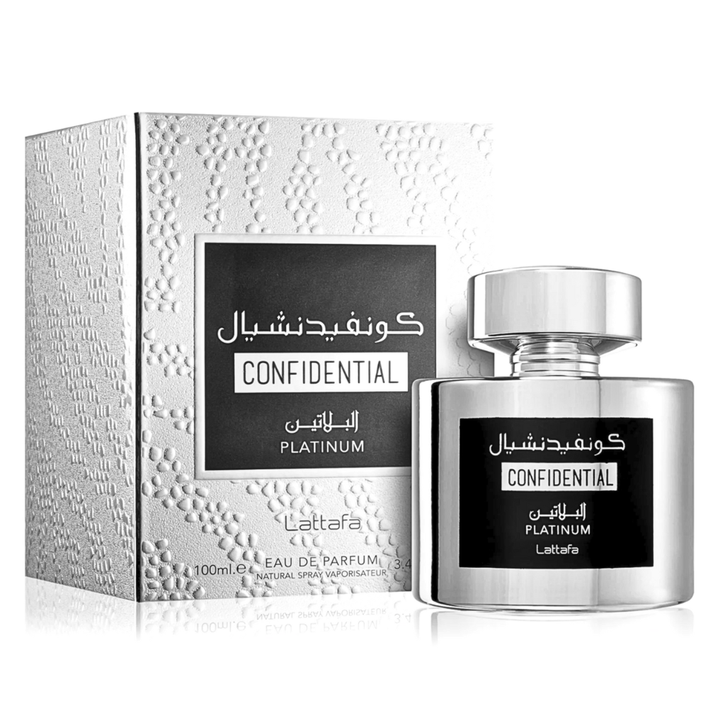 Lattafa Confidential Platinum EDP 100ml Unissex