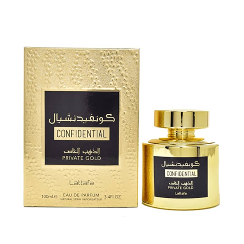 Lattafa Confidential Private Gold EDP 100ml Unissex