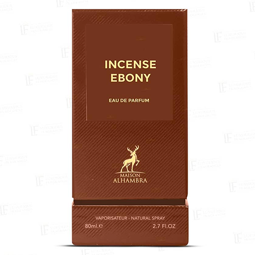 Maison Alhambra Incense Ebony EDP 80ml Unissex